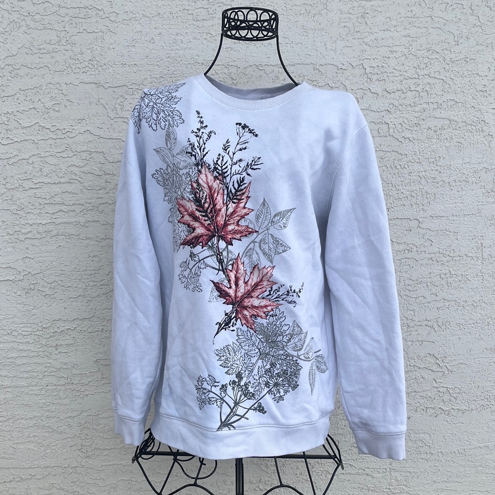 Northern Reflections Maple Leaf  Sweatshirt Medium